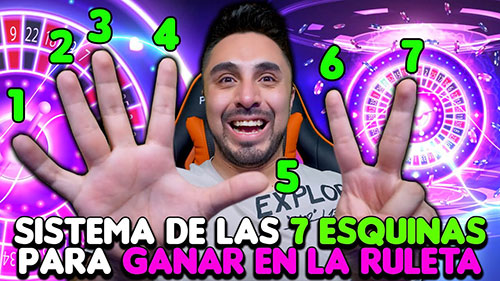 Sistema de las 7 esquinas para ganar en la ruleta