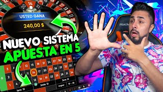 Nuevo sistema Apuesta En 5 para ganar en la ruleta